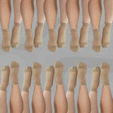 Ankle Compression Socks Tan Bamboo