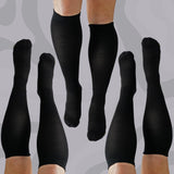 3 Pack Black Bamboo Compression Socks