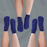 Ankle Compression Socks Navy Bamboo