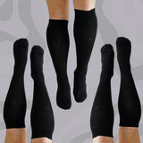 Non-Binding Bamboo Diabetic Friendly Black Socks