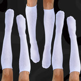 Non-Binding Diabetic Friendly White Socks