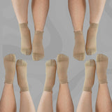 Ankle Compression Socks Tan Bamboo