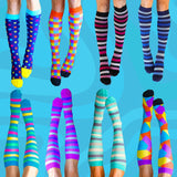 8 Pack Classic Compression Socks