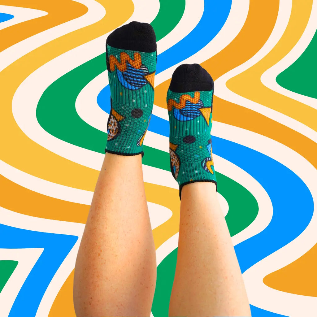 Funky trainer socks clearance