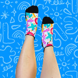 Retro Ankle Compression Socks