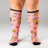 Bamboo Bizzy Bees Compression Socks