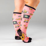 Bamboo Bizzy Bees Compression Socks