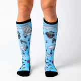 Non-Binding Bamboo Diabetic Friendly Bin Chicken Socks