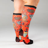 Bamboo Christmas Critters Compression Socks