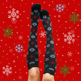 Snowflake Christmas Classic Compression Socks