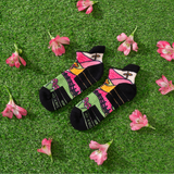 Ankle Compression Socks Floral Meadows Bamboo