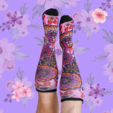 Non-Binding Diabetic Friendly Funky Floral