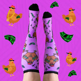 Gift Box 4 Pack Animals V2 Bamboo Compression Socks