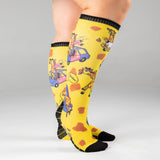 Inconvenienced Giraffes Bamboo Compression Socks