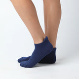 Ankle Compression Socks Navy Bamboo