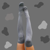 Grey Extra Length Compression Socks