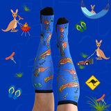 Gift Box 4 Pack Animals V2 Bamboo Compression Socks